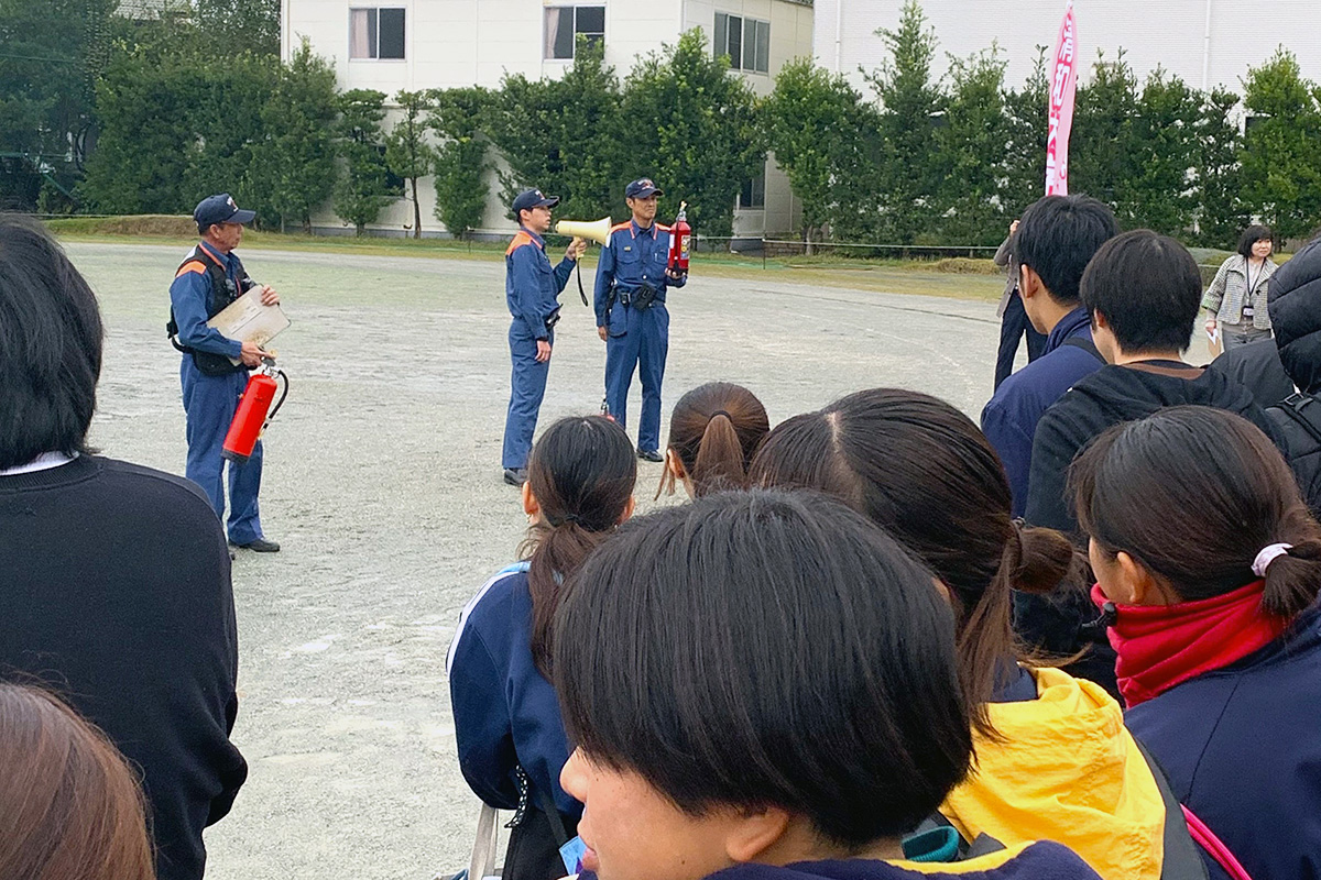 自衛消防訓練を実施しました