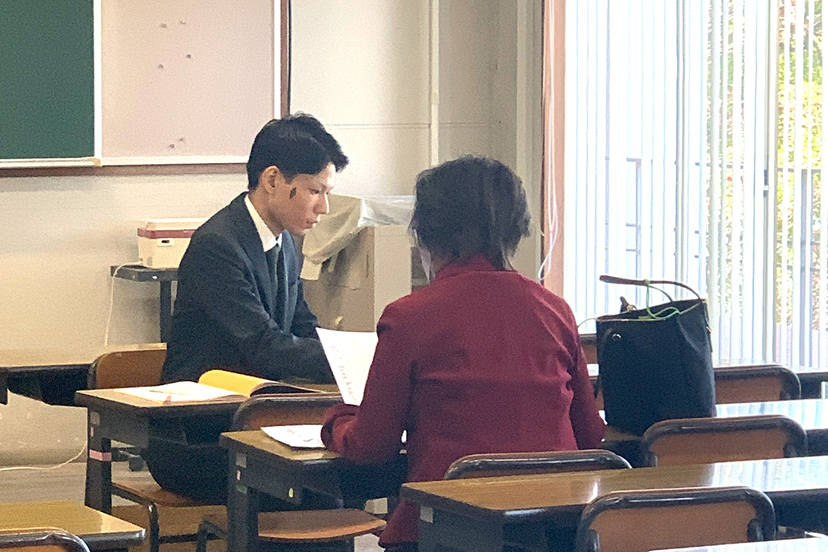 【保護者向け説明会】保護者の方をお招きし、就職説明会を行いました