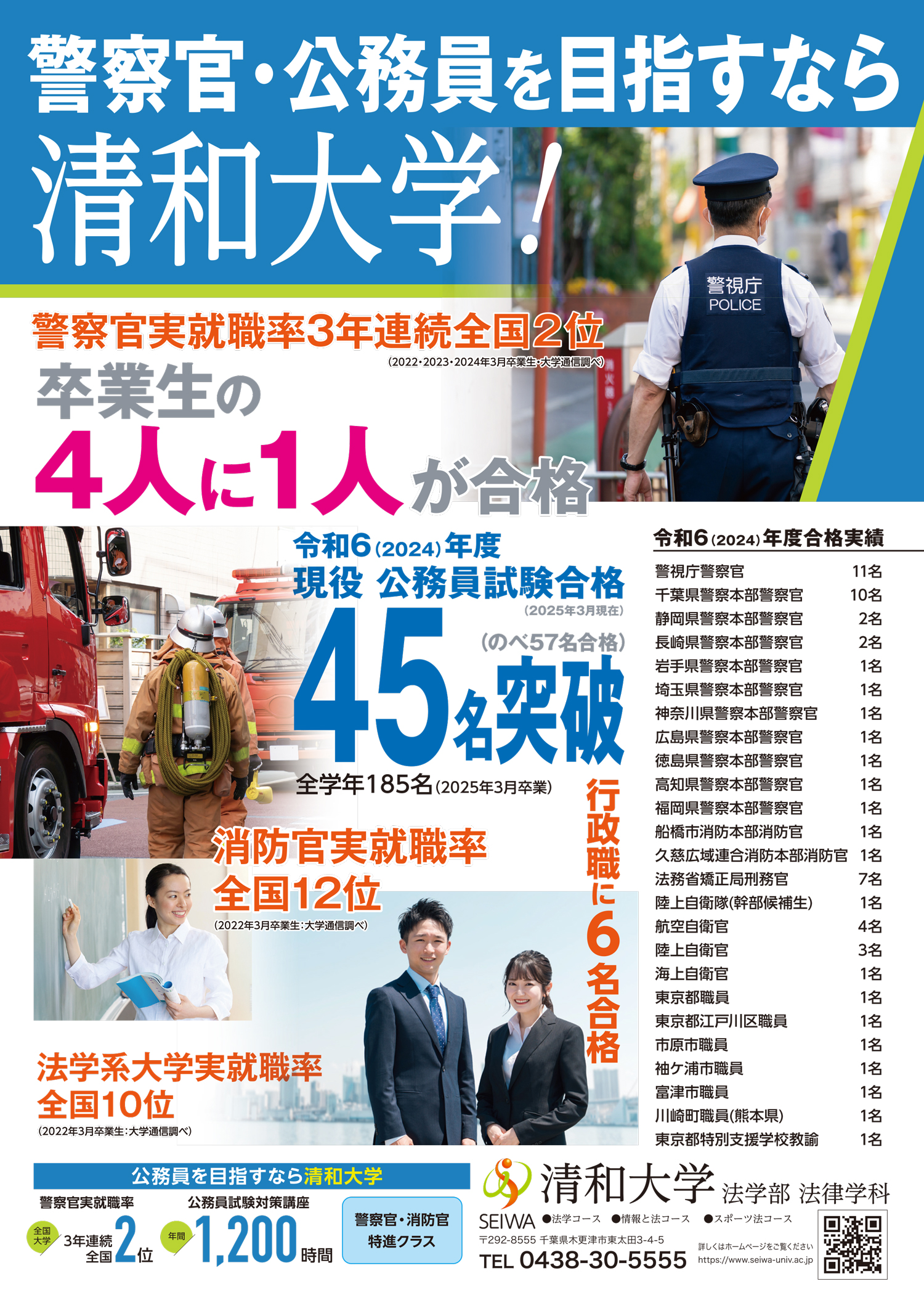 【公務員】2024年度公務員試験合格状況について