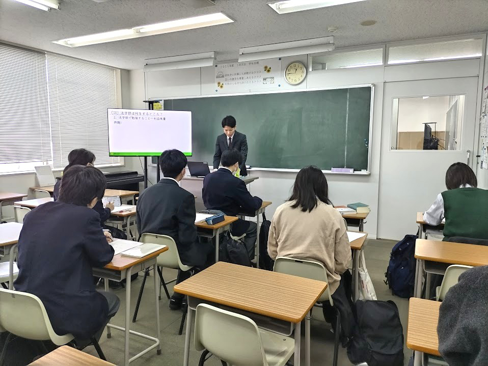 伊禮誠汰助教による出前授業を実施しました（わせがく高等学校 稲毛海岸キャンパス）