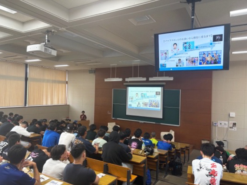 オリンピックデーイベント(上田選手に学ぼう!)
